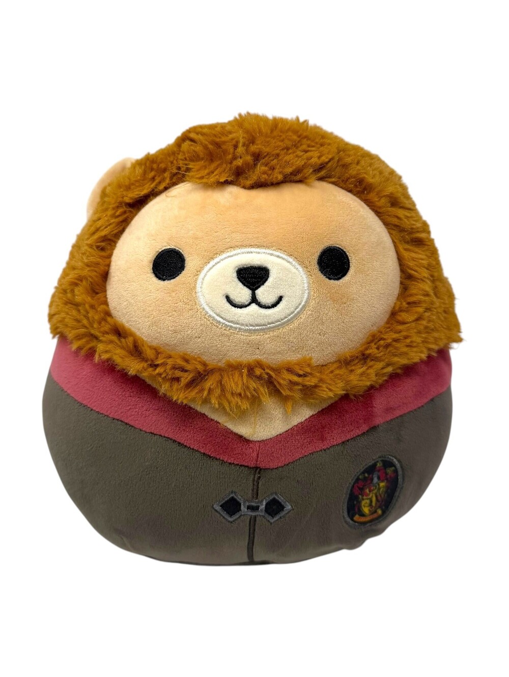 Squishmallows Harry Potter Gryffindor Lion Plush Jazwares Brown Grey 8 inch